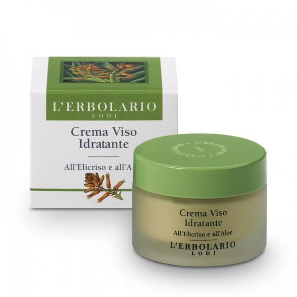 L'Erbolario Crema Viso Idratante all'Elicriso e all' Aloe Крем для лица 50 ml 885952 фото