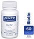 Pure Encapsulations Biotin 8 mg 60 caps Биотин 554036 фото 4