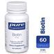 Pure Encapsulations Biotin 8 mg 60 caps Биотин 554036 фото 1
