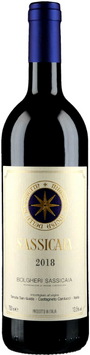 Вино Tenuta San Guido Sassicaia 2018 Bolgheri красное сухое 0.75 л (STA3503318312393) 1244470 фото