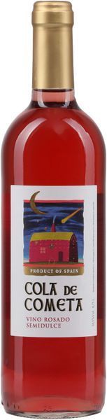 Вино Cola de Cometa, розовое полусладкое, 0.75л 10.5% (DIS8410702056717) 1179250 фото