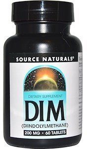 Source Naturals DIM (Diindolylmethane), 200 mg, 60 Tab 417255 фото