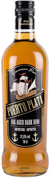 Ром Puerto Plata Anejo 37.5% 0.7 л (WHS8413425015559) 1212383 фото