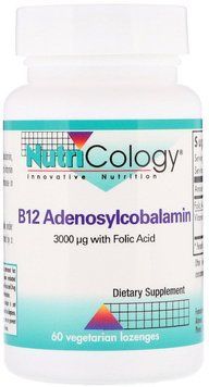 Nutricology B12 Adenosylcobalamin 60 Lozenges (ARG-56570) 581492 фото