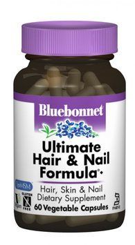 Bluebonnet Nutrition Ultimate Hair & Nail Formula 60 caps 490514 фото