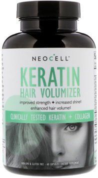 NeoCell Keratin Hair Volumizer 60 caps Кератиновый комплекс для волос 534617 фото