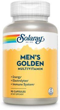 Solaray Men's Golden Multi-Vitamin - 90 Capsules 1452780 фото