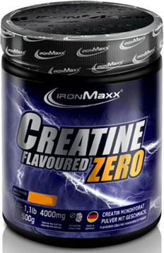 Креатин IronMaxx Creatine Flavoured ZERO 500 g / 83 servings / Cherry 1029250 фото