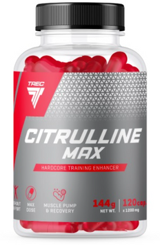 Амінокислота для спорту Trec Nutrition Citrulline MAX 120 caps / 40 servings 1084672 фото