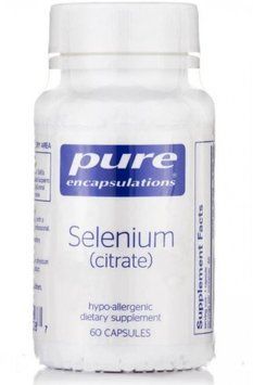 Pure Encapsulations Selenium Citrate, 60 Capsules (PE-00458) 655430 фото