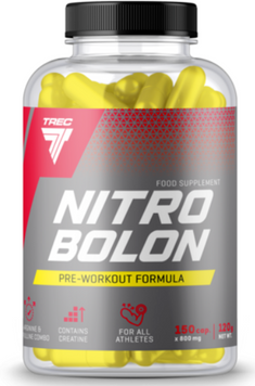 Передтренувальний комплекс Trec Nutrition Nitrobolon Platinum 30 caps/5 servings 1029586 фото