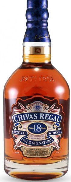 Віскі Chivas Regal 18 years old 1,0л. 40% with box 714635 фото