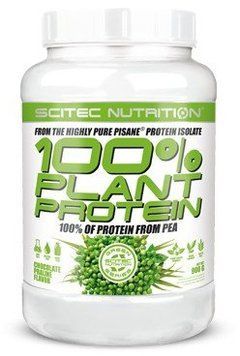 Протеин Scitec Nutrition 100% Plant Protein 900 g /30 servings/ Chocolate Praline 411279 фото