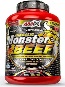 Протеин Amix Anabolic Monster Beef Protein 2200 g / 67 servings / forest fruits 1024217 фото