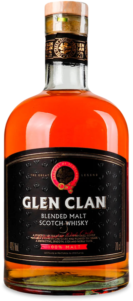 Віскі Glen Clan 100% malt, 40% 0.7л (AS8000020017099) 1149730 фото