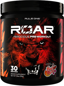 Предтренировочный комплекс Rule1 Roar 315 g / 30 servings / Fruit punch 1301225 фото