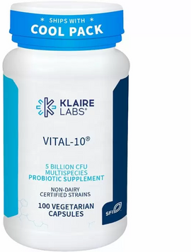 Klaire Labs Vital-10 Прибуток 100 капсул 793773 фото