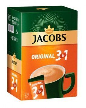 Напиток кофейный растворимый Jacobs Original 3в1 24х12 г (4820206290458) 1354792 фото