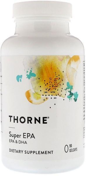 Thorne Research Super Epa 90 Gelcaps Концентрат Омега-3 532337 фото