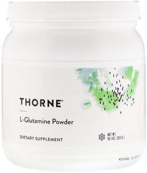 Thorne Research L-Glutamine Powder 1.1 lbs (513 g) L- глютамін 531442 фото