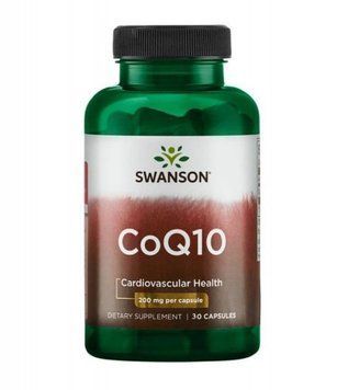 Swanson Ultra CoQ10 200 mg Коензим Q10 30 капсул 776363 фото
