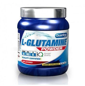 Амінокислота для спорту Quamtrax L-Glutamine Powder 400 g / 40 servings / Unflavored 721423 фото