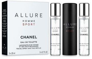 Парфумований набір Chanel Allure Homme Sport 3х20ml 1061461 фото