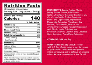Протеин BSN Syntha-6 Isolate 1820 g / 48 servings / Chocolate Peanut Butter 970759 фото