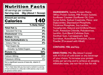 Протеин BSN Syntha-6 Isolate 1820 g / 48 servings / Peanut Butter Cookie 573370 фото