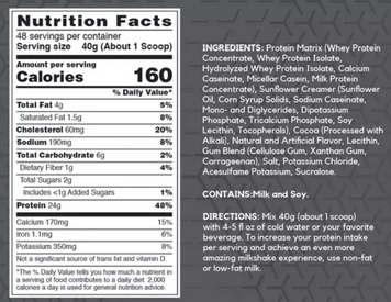 Протеин BSN Syntha-6 EDGE 1920 g / 48 servings / Chocolate Milkshake 507120 фото