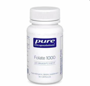 Pure Encapsulations Folate 1000 mg 90 caps (PE-01430) 554108 фото