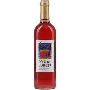 Вино Cola de Cometa, розовое полусладкое, 0.75л 10.5% (DIS8410702056717) 1179250 фото