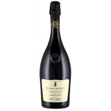 Ігристе вино Medici Ermete Concerto Lambrusco Reggiano Frizzante DOC, червоне, сухе, 11.5% 0.75л (MAR8004810554083) 1150928 фото