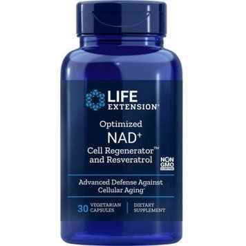 Life Extension, Optimized NAD+ Cell Regenerator, Life Extension, 30 Capsules (LEX-23483) 629267 фото