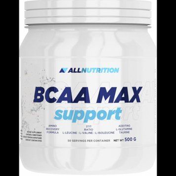 Амінокислота для спорту All Nutrition BCAA Max Support 500 g Lemon 580251 фото