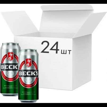 Пиво Becks 24х0.5 л (AL41001356) 1099810 фото