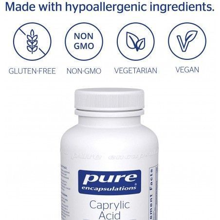 Pure Encapsulations Caprylic Acid 120 caps (PE-01128) 607088 фото