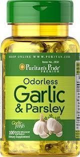Puritan's Pride Odorless Garlic 500 mg 100 caps 384190 фото