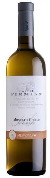 Вино Mezzacorona Castel Firmian Moscato Giallo Trentino біле напівсолодке 10.5% DOC 0.75 (WHS8004305093073) 1216206 фото