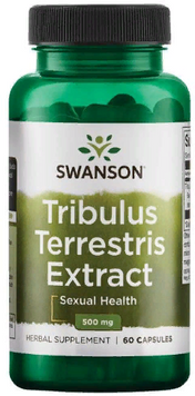 Бустер тестостерону Swanson Tribulus Terrestris Extract Трібулус террестріс 500 mg 60 capsules 785072 фото