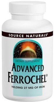 Source Naturals Advanced Ferrochel 180 Tabs Железо 537105 фото