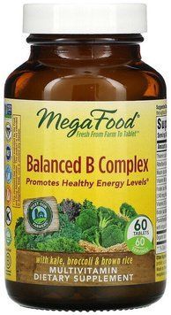 MegaFood Balanced B complex Сбалансированный комплекс витаминов В 60 таблеток 897034 фото