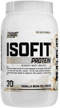 Nutrex Isoﬁt - 30srv Vanilla Bean Ice Cream 1463241 фото