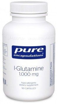 Pure Encapsulations l-Glutamine 1000 mg 90 caps L- глютамін (PE-00137) 554070 фото