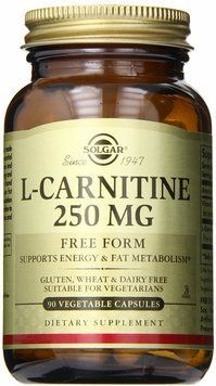 Solgar L-Carnitine 250 mg 90 Vegetable Capsules L-Карнітін 497772 фото