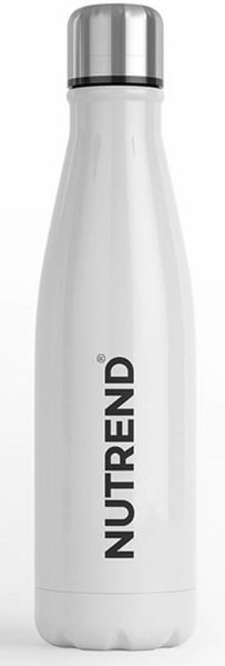 Бутылка Nutrend Stainless Steel Bottle 700 ml white 1101970 фото