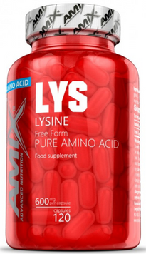 Амінокислота для спорту Amix L-Lysine 600 mg / 120 caps / 120 servings 1028461 фото
