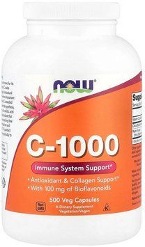 Now Foods C-1000 - 500 Veg Capsules 1450199 фото