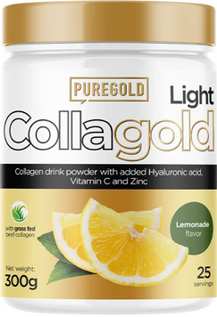 Pure Gold CollaGold Light 300 g / 25 servings / Lemonade 1135856 фото