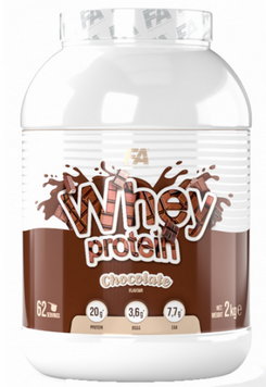 Протеїн Fitness authority Wellness Line Whey Protein 2000 g / 62 servings / chocolate 1082108 фото